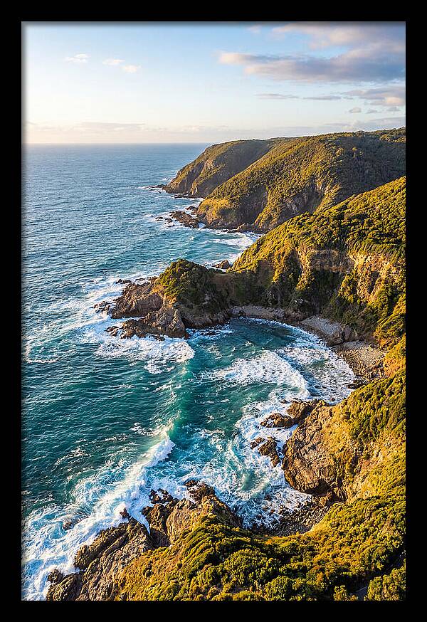 Drone View Of Coastal Serenity