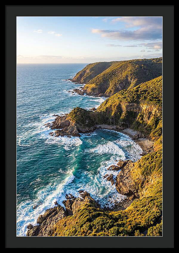 Drone View Of Coastal Serenity
