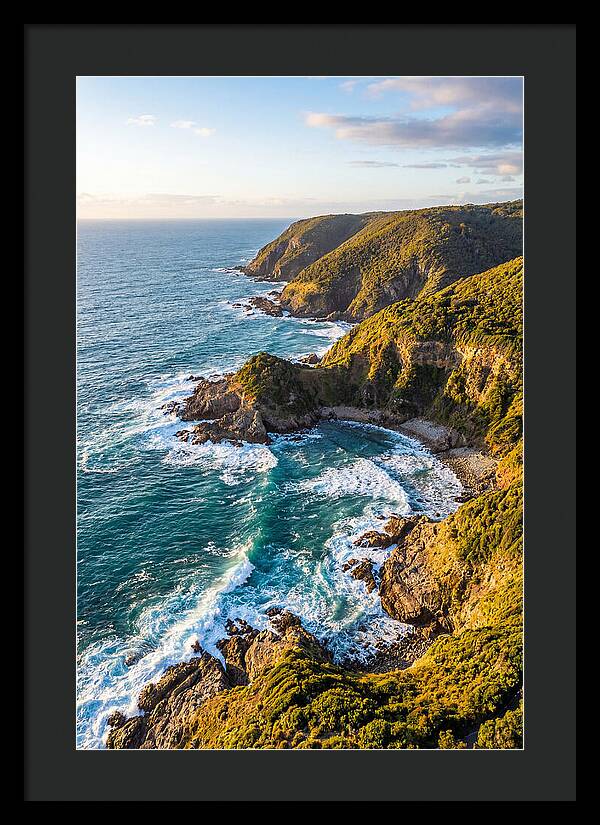 Drone View Of Coastal Serenity