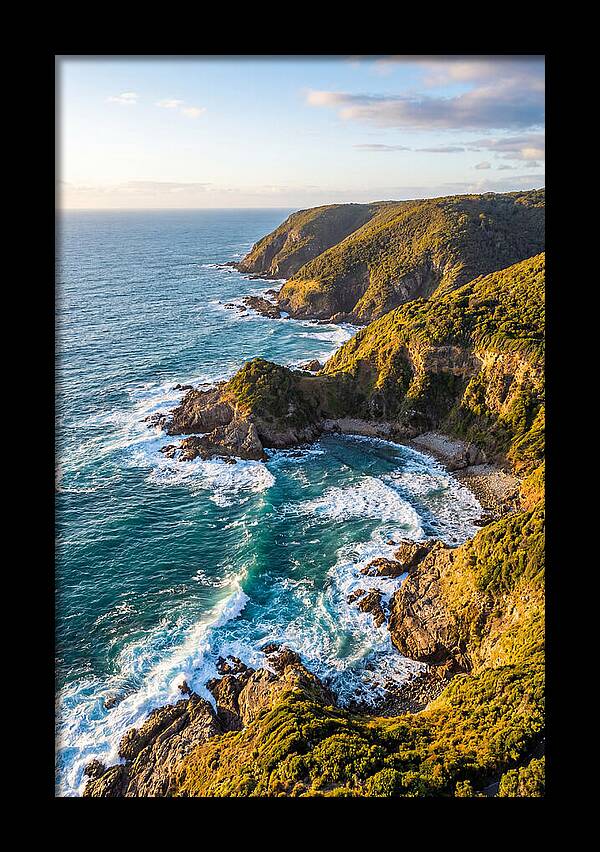 Drone View Of Coastal Serenity