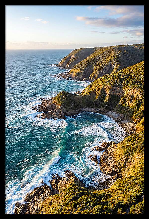 Drone View Of Coastal Serenity