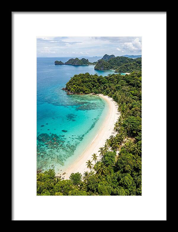 Drone View Of Tropical Paradise