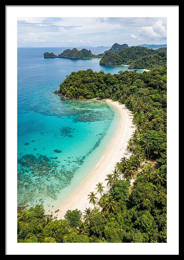 Drone View Of Tropical Paradise
