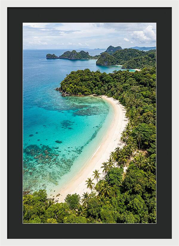 Drone View Of Tropical Paradise