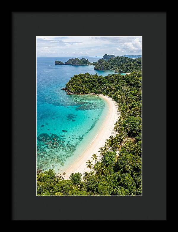 Drone View Of Tropical Paradise