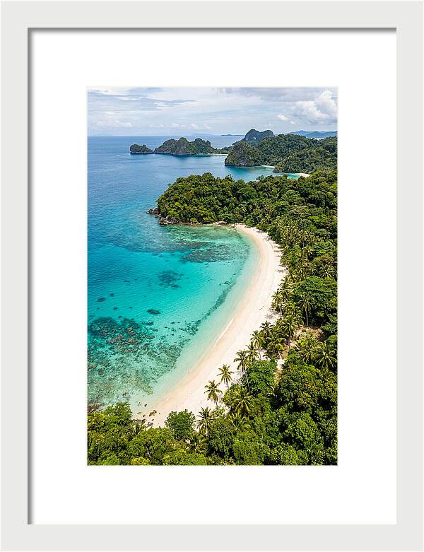 Drone View Of Tropical Paradise