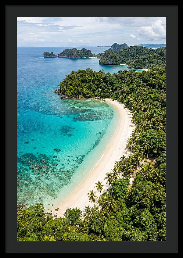 Drone View Of Tropical Paradise