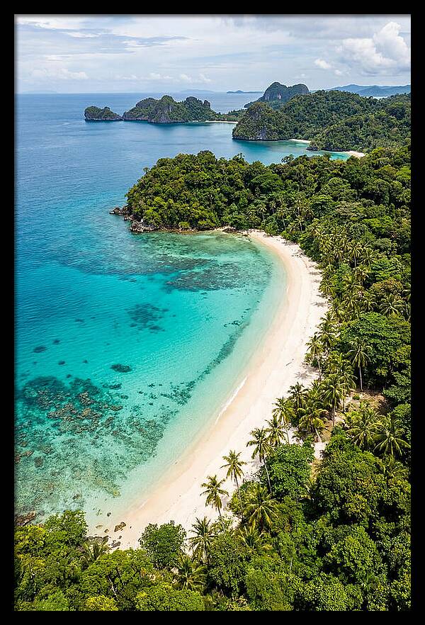 Drone View Of Tropical Paradise