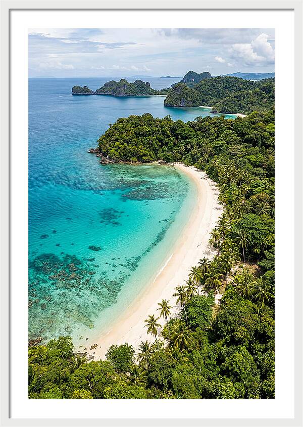 Drone View Of Tropical Paradise