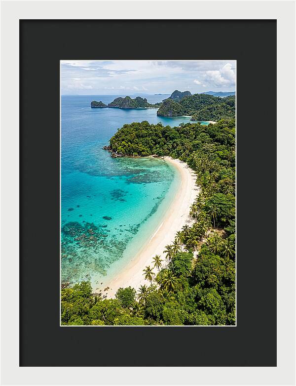 Drone View Of Tropical Paradise