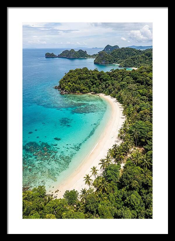 Drone View Of Tropical Paradise