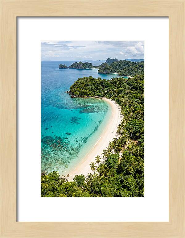 Drone View Of Tropical Paradise