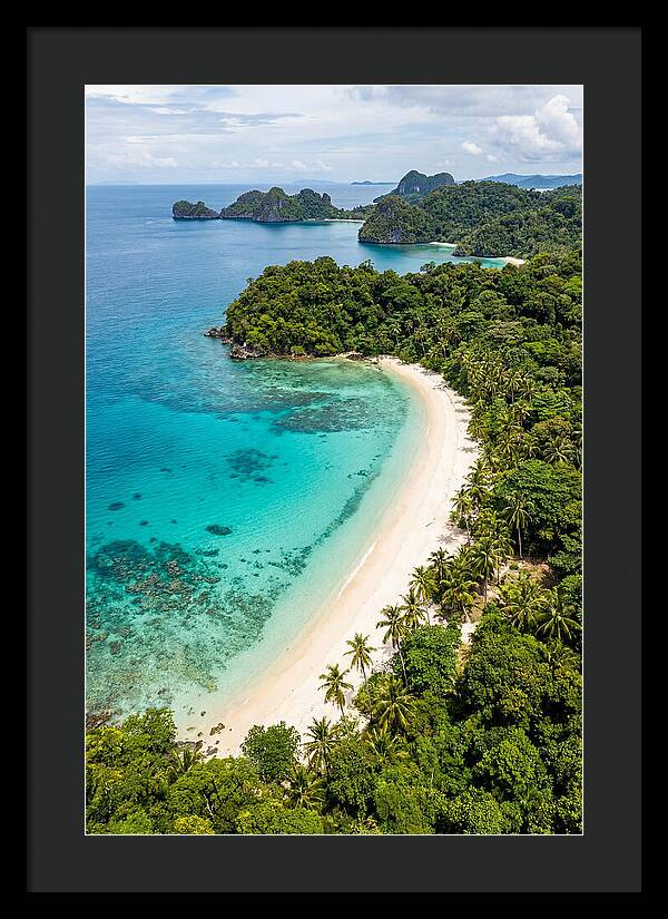 Drone View Of Tropical Paradise