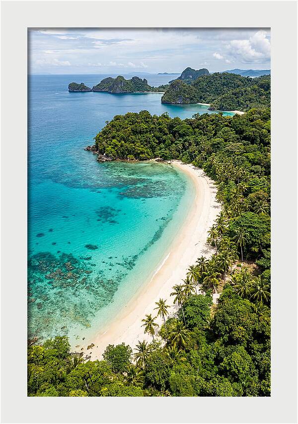 Drone View Of Tropical Paradise