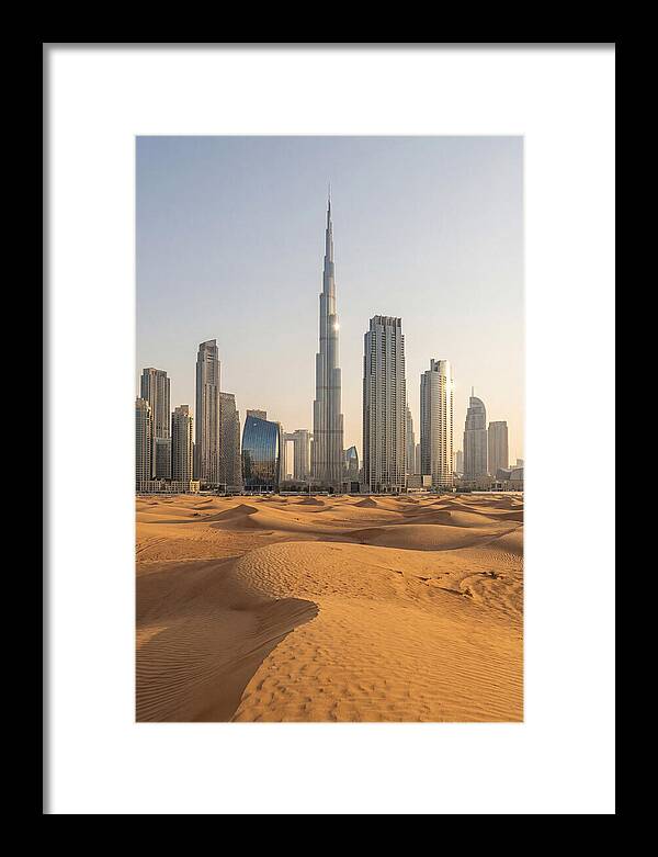 Dubai Desert Meets City