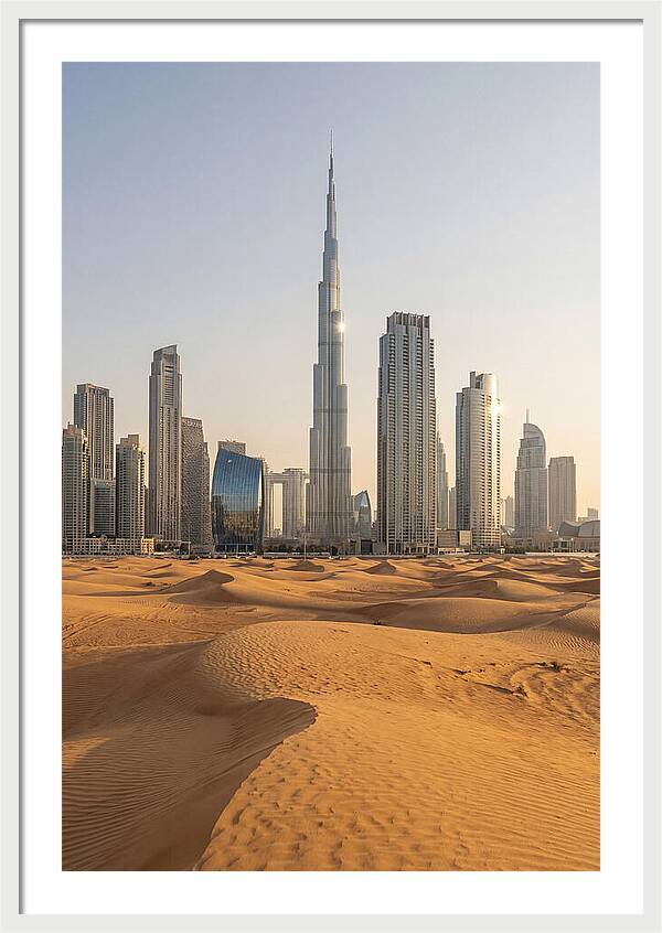 Dubai Desert Meets City