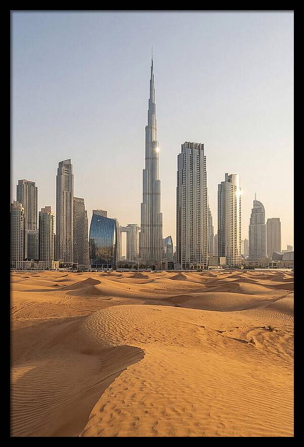 Dubai Desert Meets City