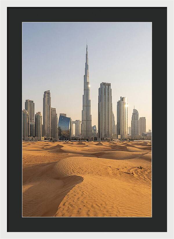 Dubai Desert Meets City