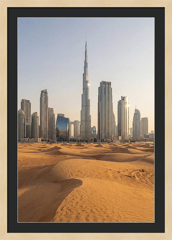 Dubai Desert Meets City