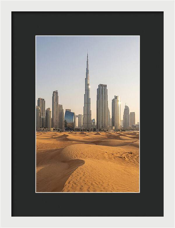 Dubai Desert Meets City