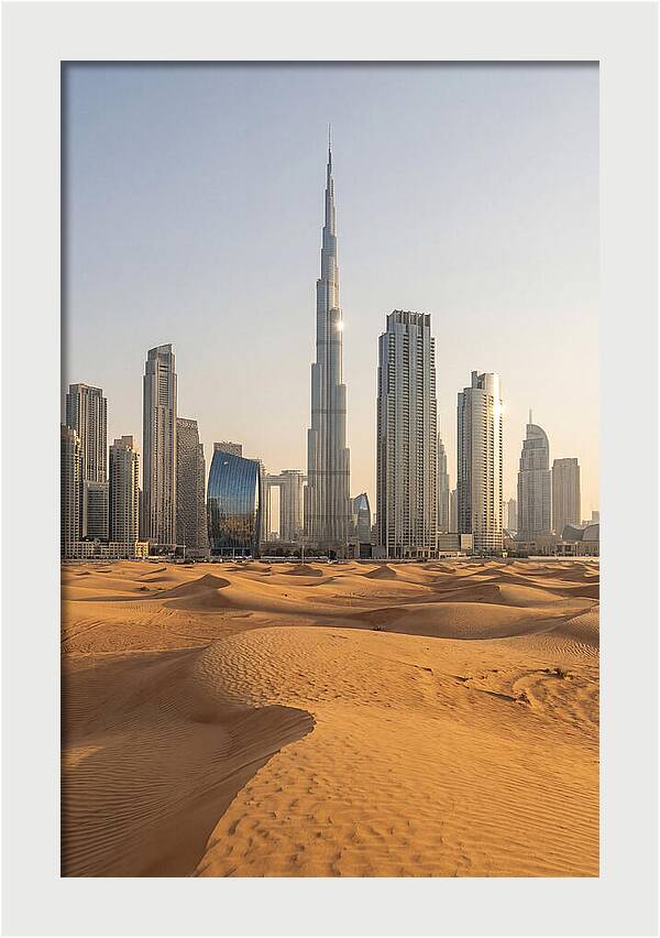 Dubai Desert Meets City
