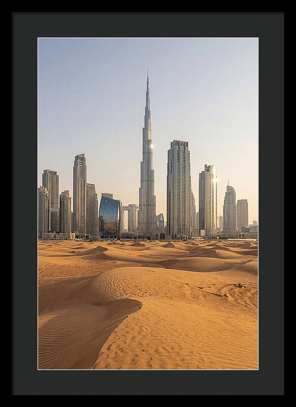Dubai Desert Meets City