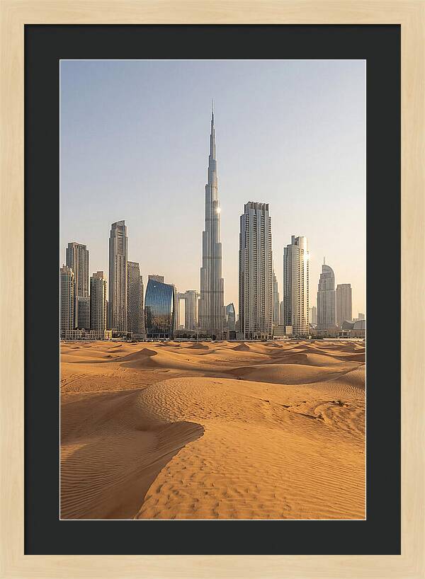 Dubai Desert Meets City