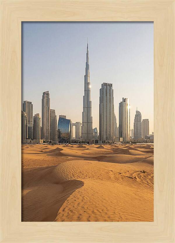 Dubai Desert Meets City
