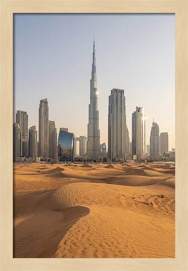 Dubai Desert Meets City
