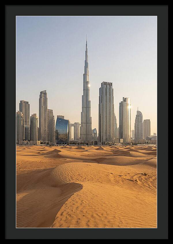 Dubai Desert Meets City