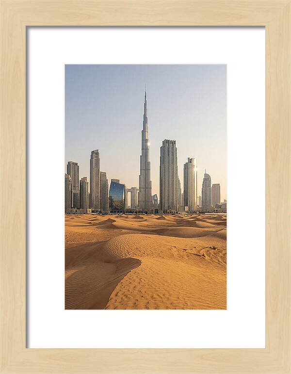 Dubai Desert Meets City