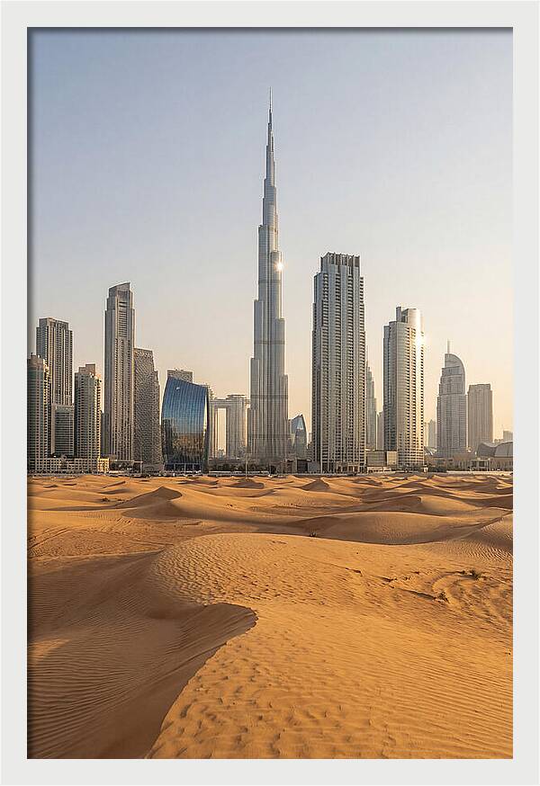 Dubai Desert Meets City