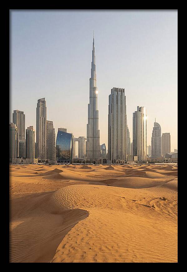 Dubai Desert Meets City