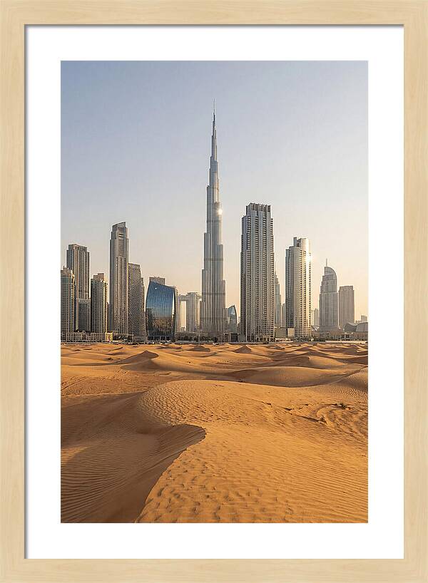 Dubai Desert Meets City