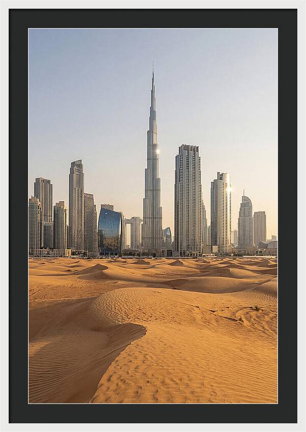 Dubai Desert Meets City