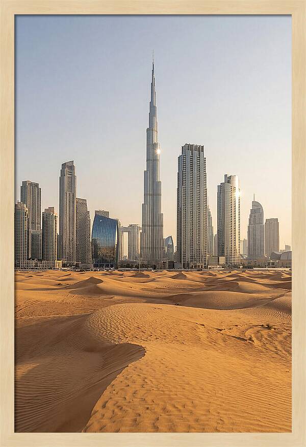 Dubai Desert Meets City