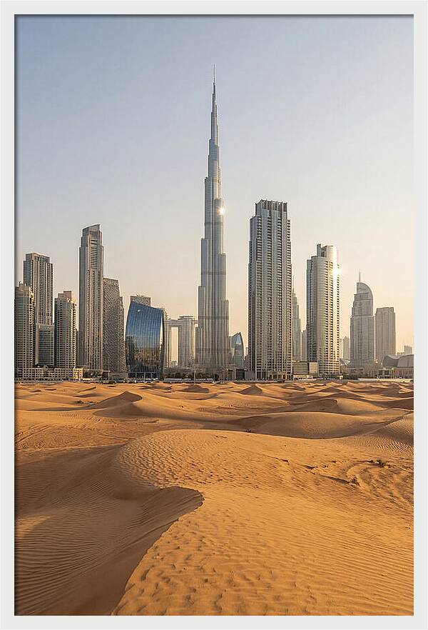 Dubai Desert Meets City