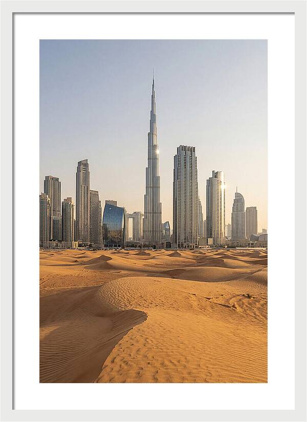 Dubai Desert Meets City