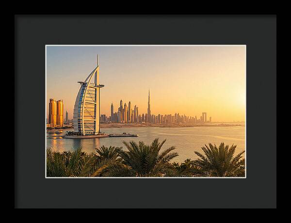 Dubais Dusk Horizon