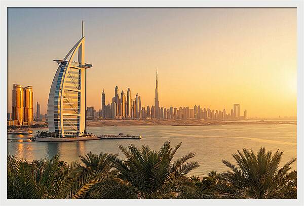 Dubais Dusk Horizon