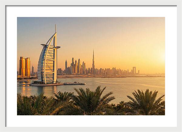Dubais Dusk Horizon