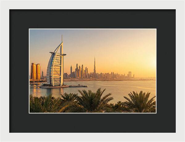 Dubais Dusk Horizon