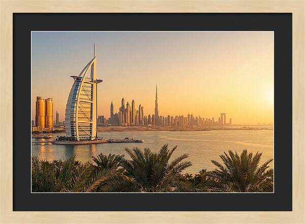 Dubais Dusk Horizon