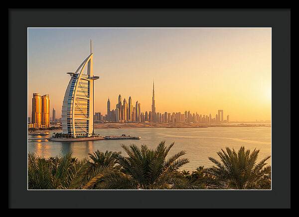 Dubais Dusk Horizon