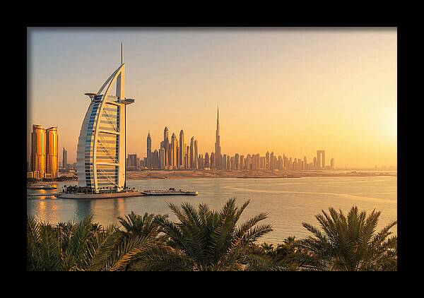 Dubais Dusk Horizon