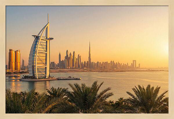 Dubais Dusk Horizon