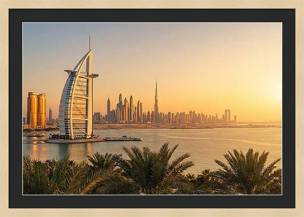Dubais Dusk Horizon