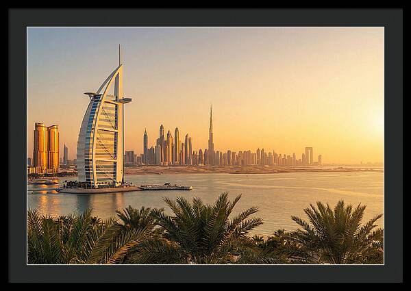 Dubais Dusk Horizon