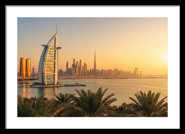 Dubais Dusk Horizon