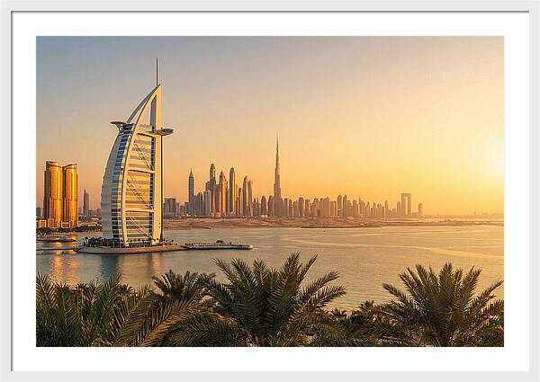 Dubais Dusk Horizon